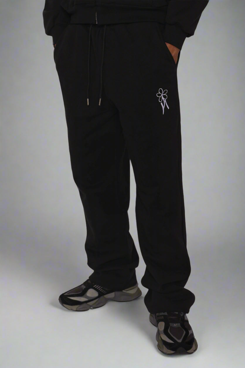118Elevate  Black Joggers