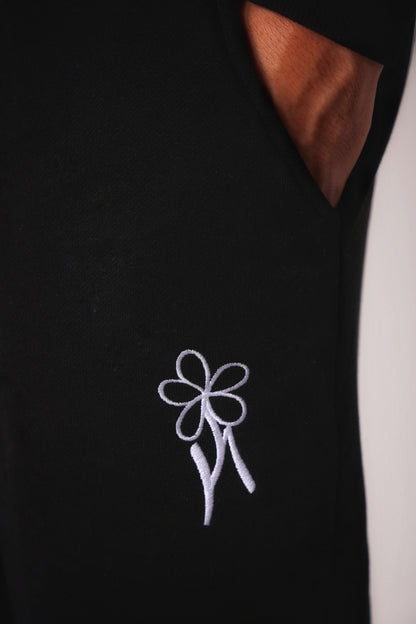 118Elevate  Black Joggers