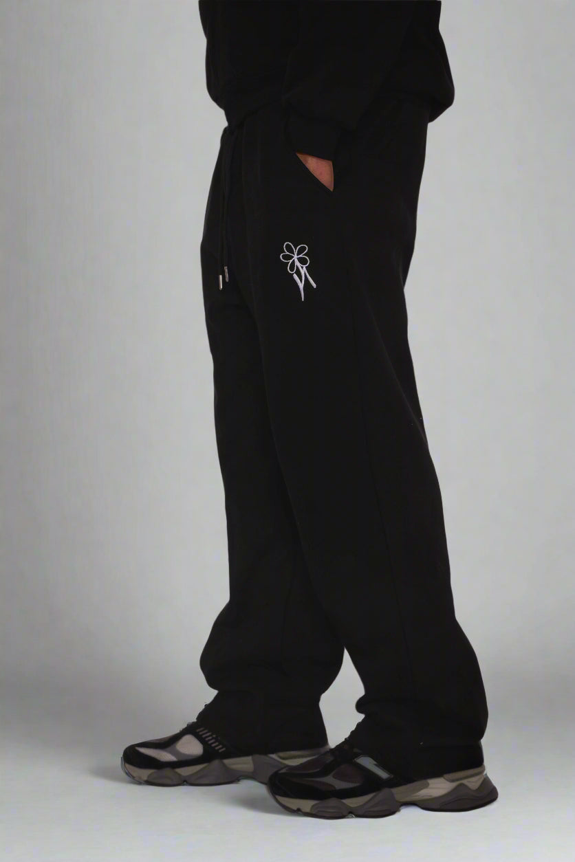 118Elevate  Black Joggers